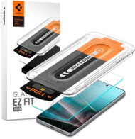 Xham mbrojtës Spigen Glas TR EZ Fit HD, 1 copë, për Samsung Galaxy S25 Edge, transparent