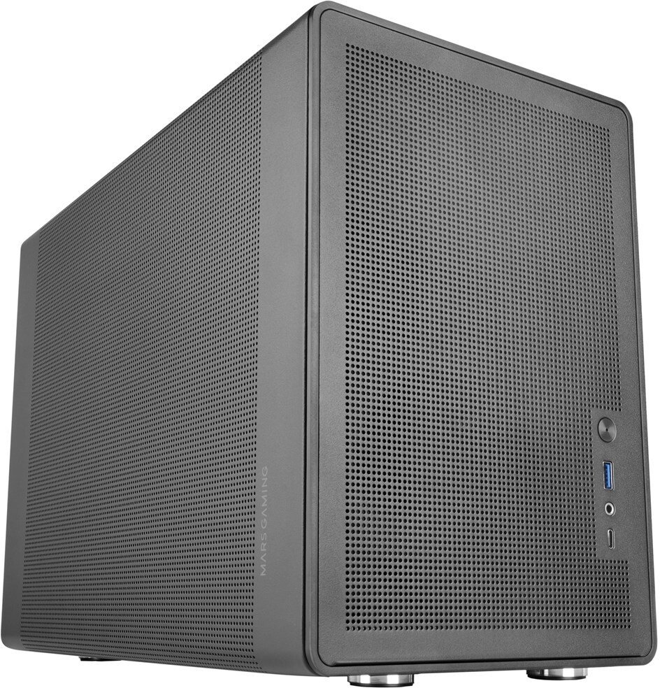 Kуќиште за компјутер Mars Gaming MC XPRO, MicroATX, вентилатор 120mm, црно