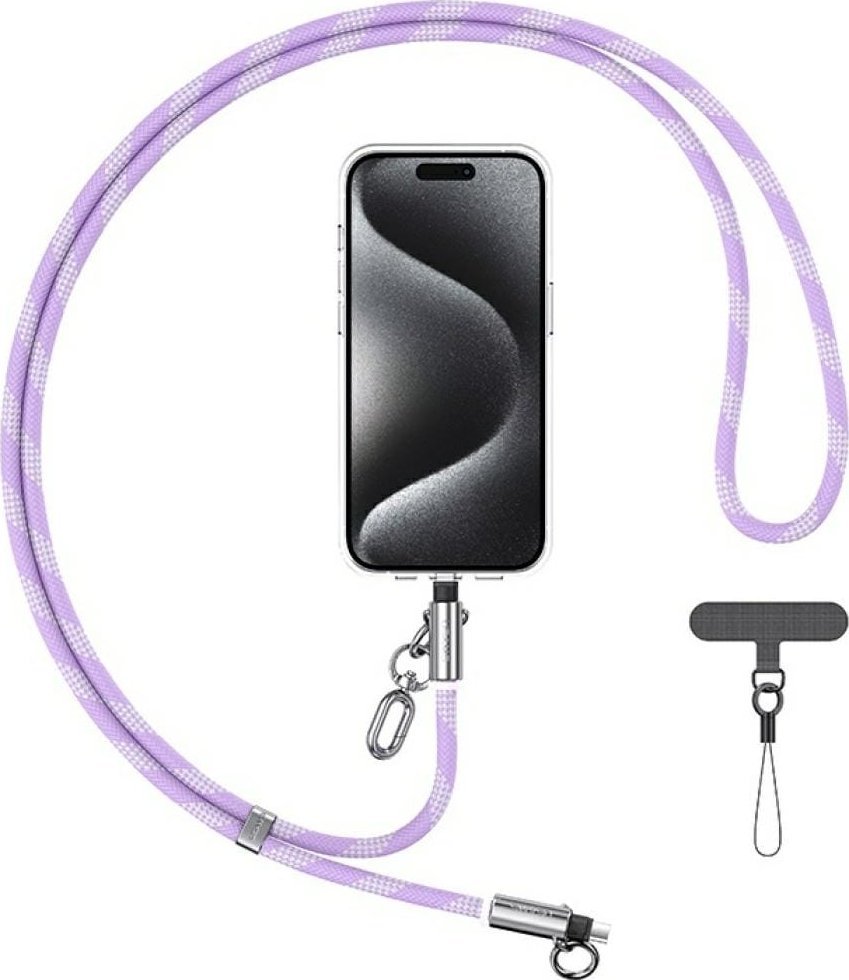 Kabllo litar telefoni Usams SJ746, USB C në Lightning, 1.2m 30W, vjollcë