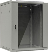 Kabinet për serverë NetRack 19", 15U/600x600mm, i hirtë