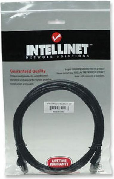 Kabllo rrjeti Intellinet Network Solutions 342049, RJ-45, Cat.6, 1m, e zezë