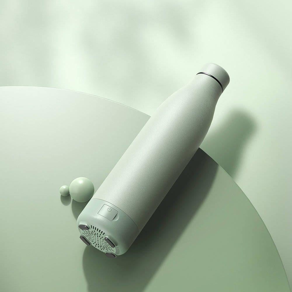 Termus me altoparlant Bluetooth Remax RB-M5, 500ml, 1000mAh, jeshile