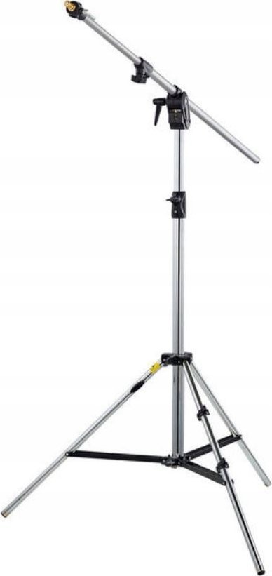 Статив за осветлување Manfrotto 420CSU Combi Boom, висина 3.9 m, капацитет 12 kg, сребрен