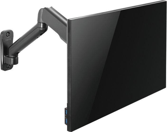 Ѕиден држач за монитор LogiLink BP0145, 17" 32", 9kg, црн