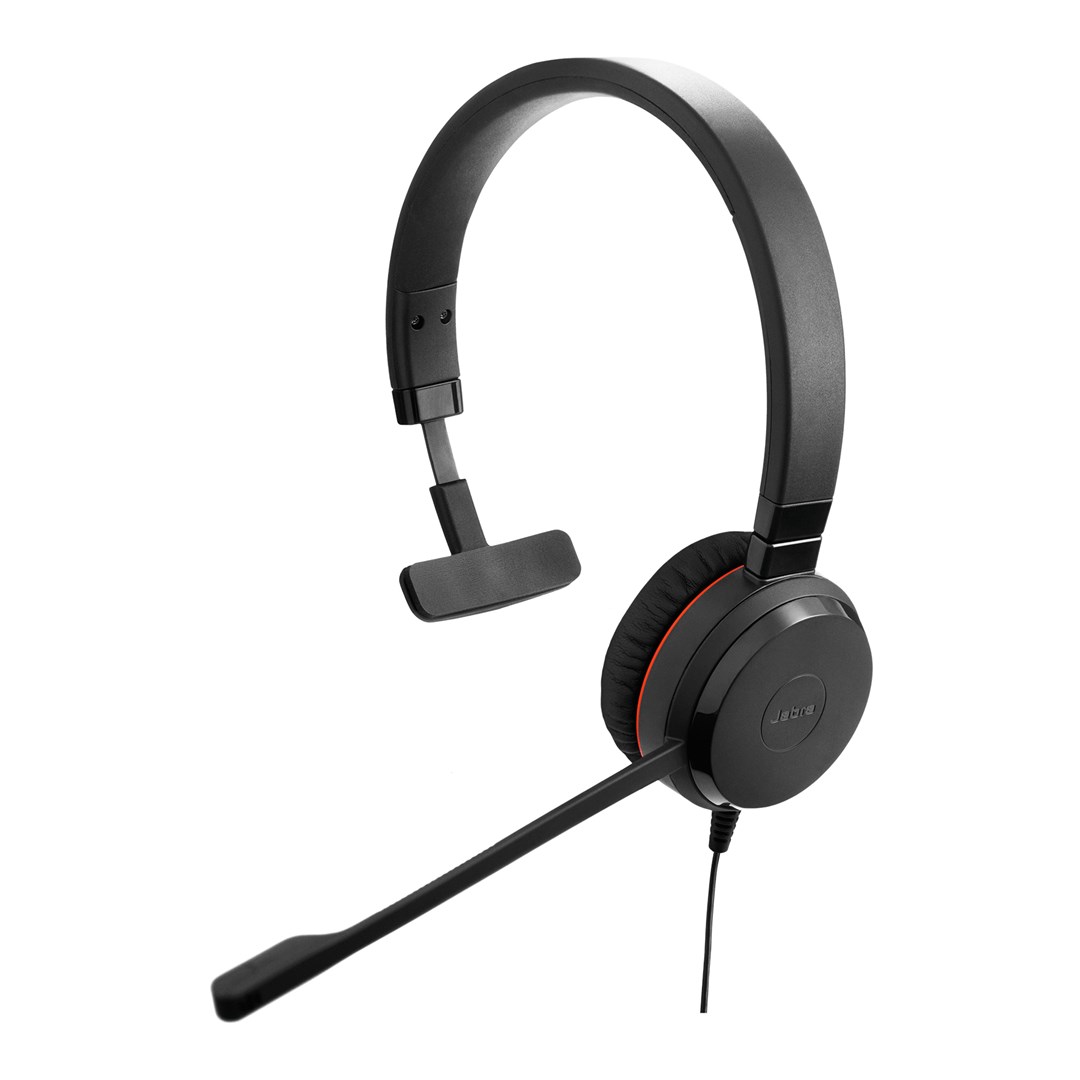 Kufje Jabra Evolve 30 II Mono, UC, USB-A, e zezë