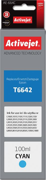 Ngjyrë për printer Activejet AE-664C, e kaltër