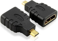 Përshtatës Techly HDMI Micro AV Adapter - HDMI, i zi