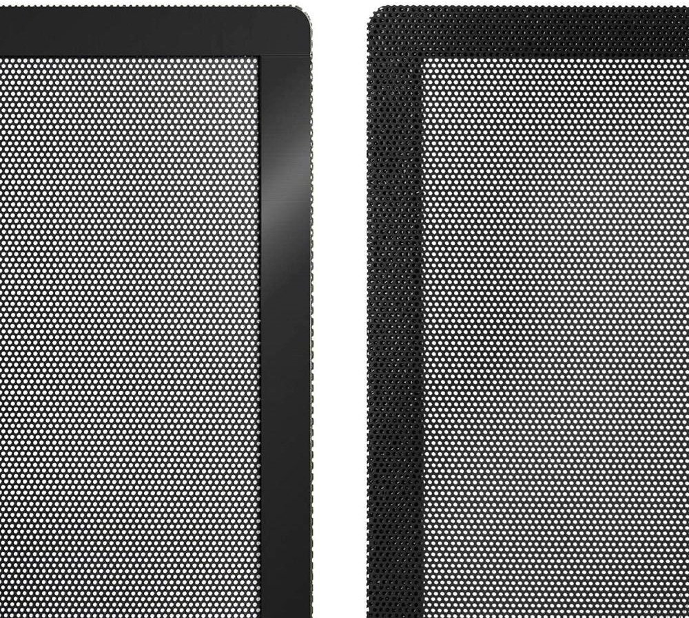 Filtër pluhuri magnetik për ventilator 1stCOOL 120 x 240mm, rrjetë e imët, i zi