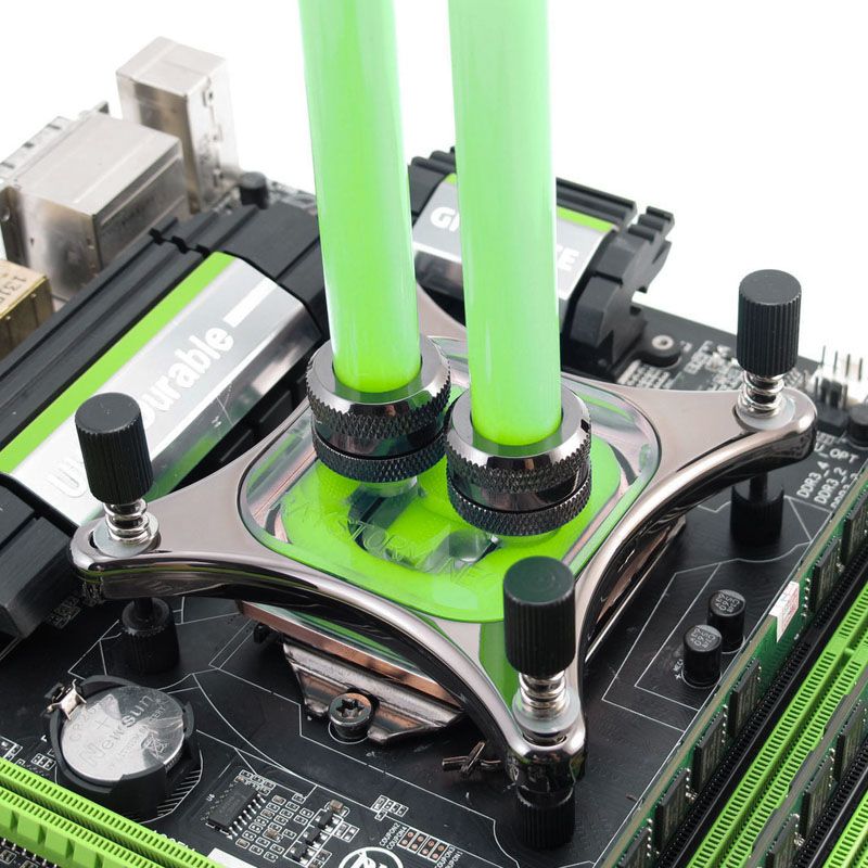 Lëng ftohës për PC XSPC EC6, 1L, efekt UV, i gjelbër