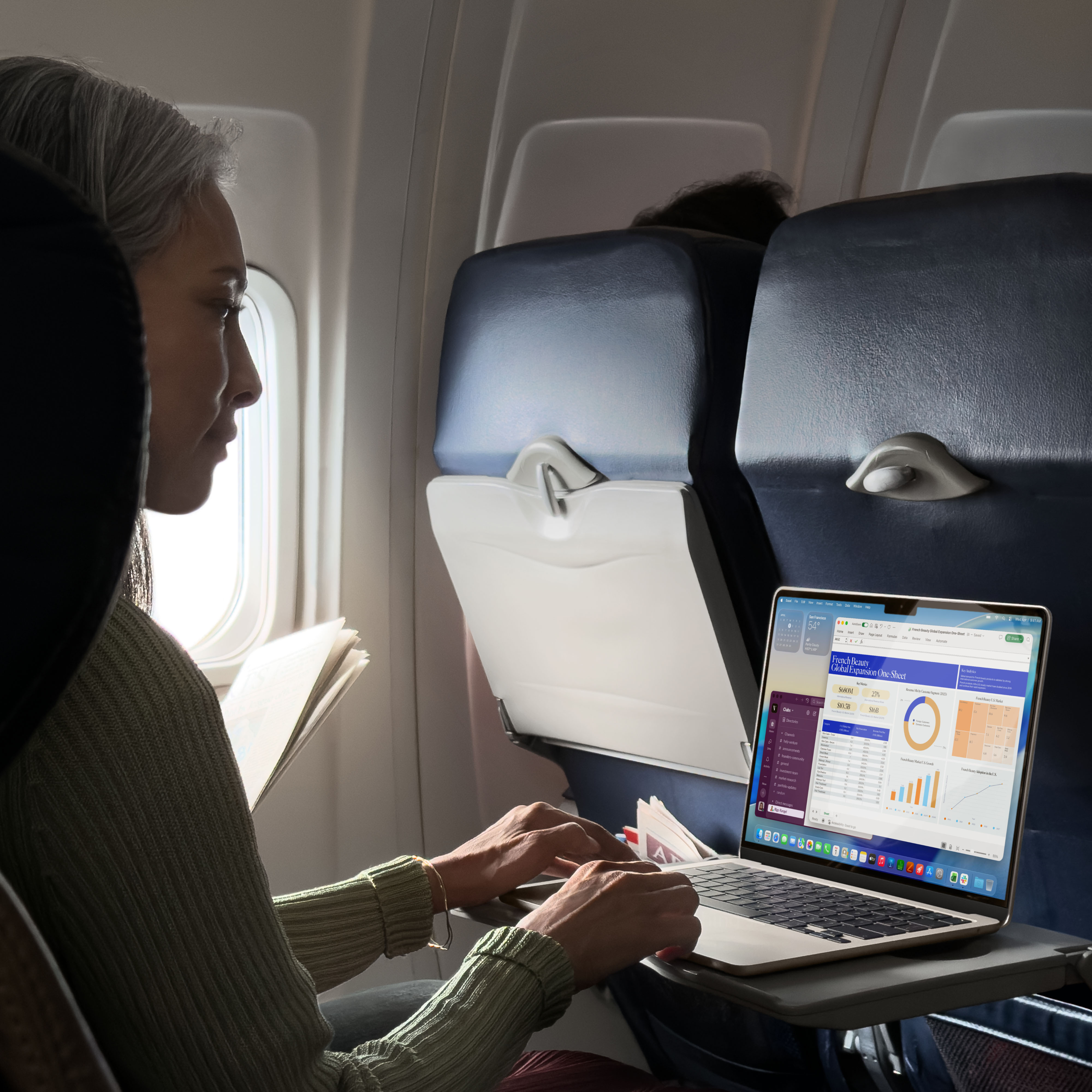 Apple Macbook Air, 13.6", M5 10-core, 16GB, 1TB, 10-core GPU, Starlight