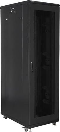Lanberg 19" Самостоен Rack Кабинет 42U 800x1000 Црн