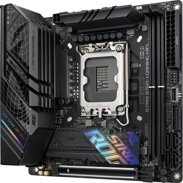 Pllakë amë ASUS ROG STRIX B760-I GAMING WIFI - Intel B760