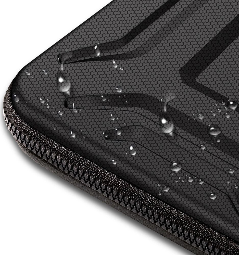 Заштитна торба за лаптоп Tech-Protect Kevlar Pro, 13\"-14\", отпорна на вода, црна