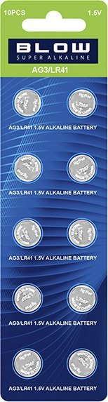 Bateri alkaline Blow AG3 LR41, 1.5V, paketim 10 copë