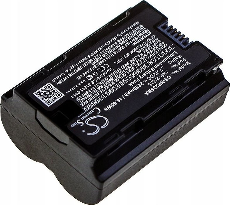 Bateri kamerë Cameron Sino CS-NP235MX, 2250mAh, Li-ion, e zezë