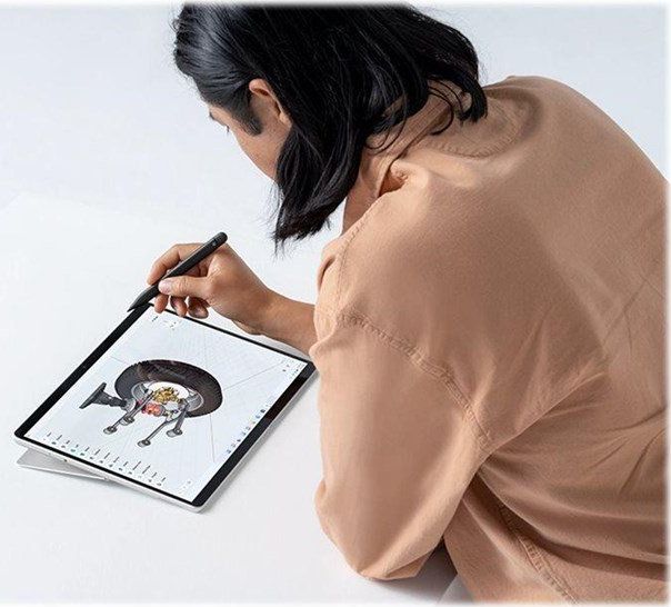 Laps dixhital Microsoft Surface Slim Pen 2, për Surface, i zi