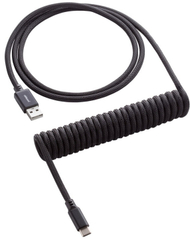 Кабел CableMod Classic Coiled, USB-C/USB-A, 1,5м, црн