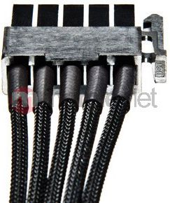 Kabllo Be quiet! SATA 15-pin - SATA 15-pin, 0.6m, e zezë