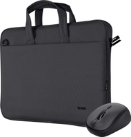 Çantë laptopi Trust Bologna, 16", me maus wireless, e zezë