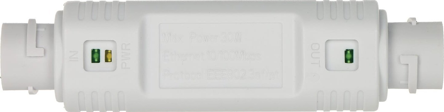 Extender rrjeti PoE Net Elektronik SPT-POE/1-POE-OUTDOOR-V2, deri 100m, për përdorim të jashtëm, gri