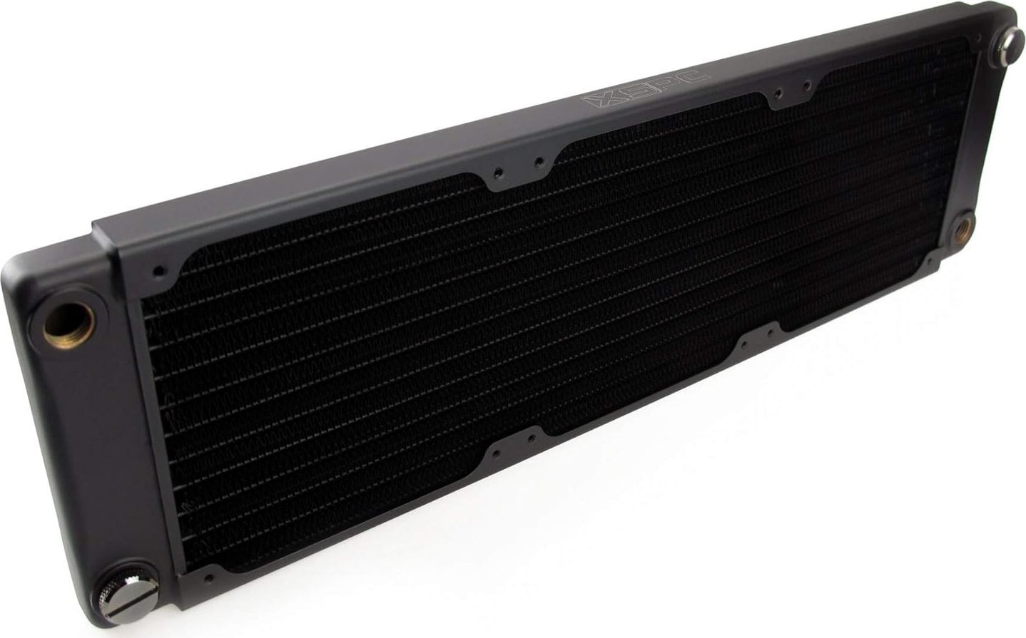 Radiator për ftohje me ujë XSPC TX360 Crossflow Ultrathin, 360mm, ultra i hollë, i zi
