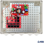 Furnizues energjie për kamera IP Atte IP-5-11-L3, 5 dalje, 11V, i zi