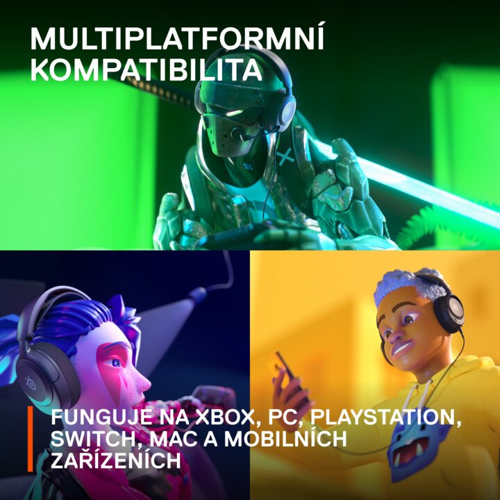 [OUTLET] Kufje SteelSeries Arctis Nova 1X, të zeza