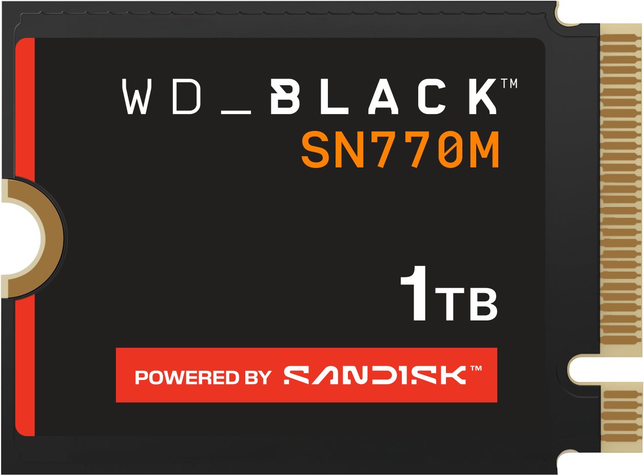 SSD i brendshëm Western Digital WD_BLACK SN770M, 1TB, NVMe PCIe, M.2 2230