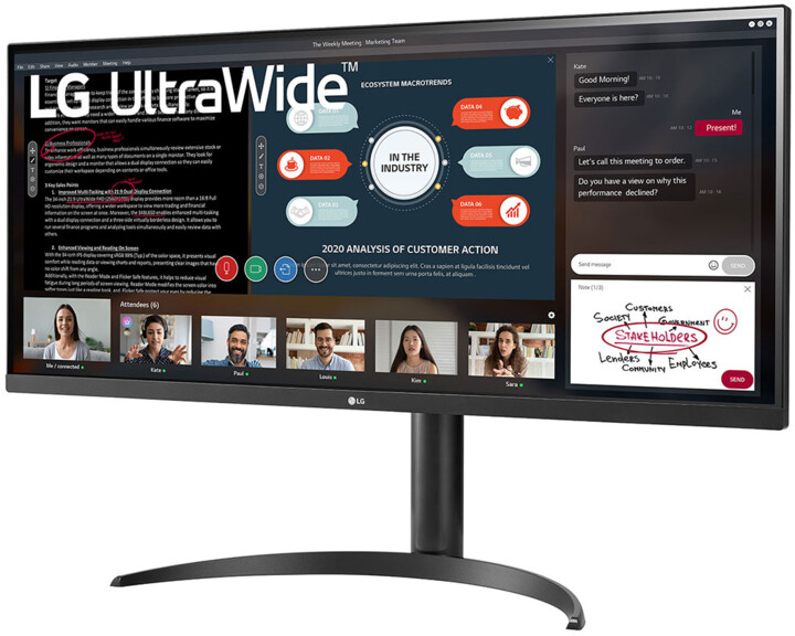 Монитор LG UltraWide 34WP550-B - LED 34"