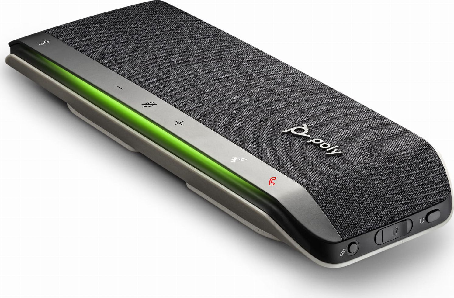 Speakerphone Bluetooth Poly Sync 40 Plus, USB A C, bateri 20 orë, gri