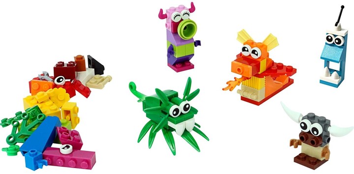 Set LEGO® Classic 11017 Creative Monsters