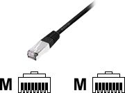 Kabllo Equip Patchcord, Cat6, S / FTP, HF (605595), 7.5m, e zezë