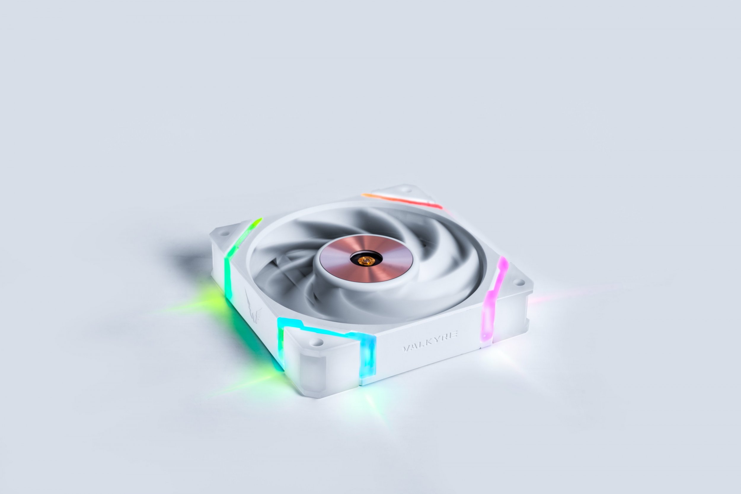 Sistem ftohës me ujë Valkyrie Dragonfang 240 ARGB, radiator 240 mm, 2x 120 mm, i bardhë