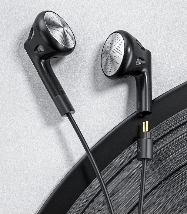 Kufje me kabllo FiiO FF1, 3.5mm, driver 14.2mm, transparente