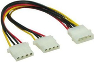 Kabllo Goobay Molex - Molex X2 50684, 0.2m, shumëngjyrëshe