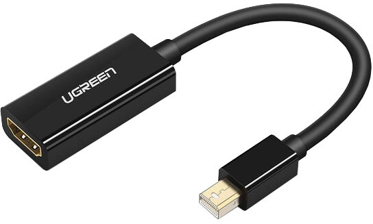 Përshtatës UGREEN mini Displayport - HDMI, 1080p, i zi