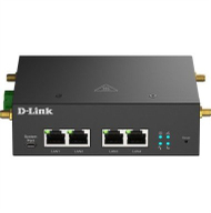 Модем D-Link 5G Multi-Connect M2M, 4 гигабитни етернет порти, двојна SIM, црн