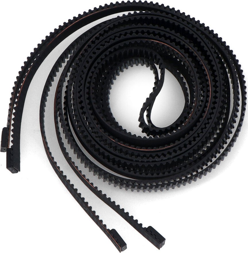 Rrip lëvizës Bambu Lab XY GT2, 1442 mm, set 2 copë, i zi