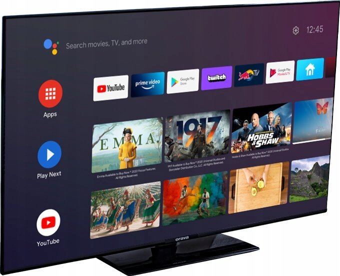 Televizor Orava LT-ANDR43 4K1, 43", 4K UHD, i zi