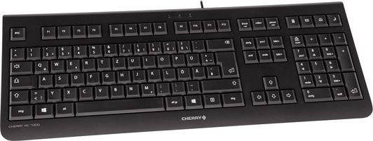 Tastierë Cherry KC 1000 Wired Black DE (JK-0800DE-2), e zezë