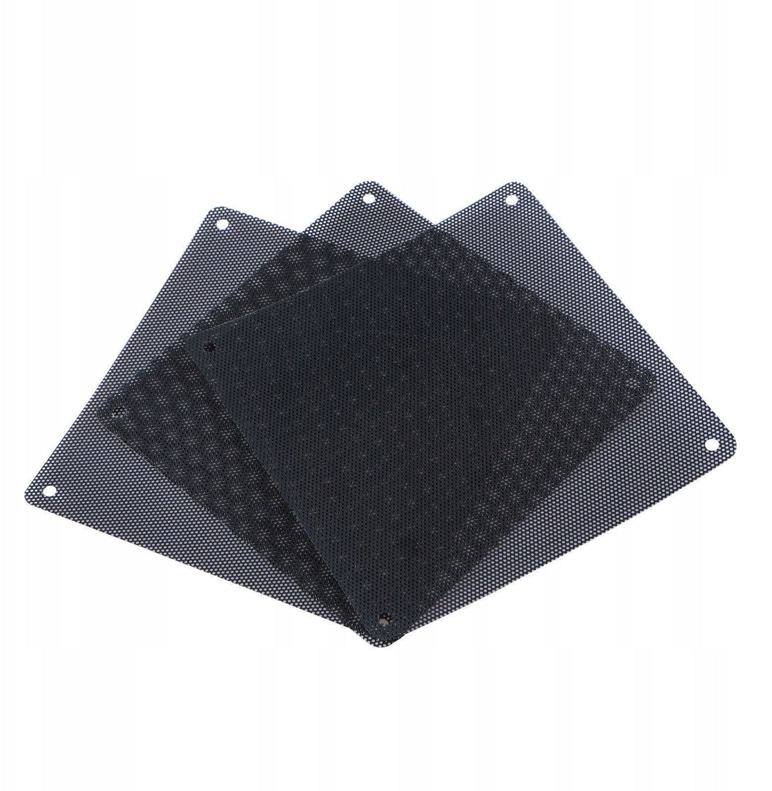 Филтер за прав Gelid Mesh 120, за вентилатор 120mm, сет 3 парчиња, црн