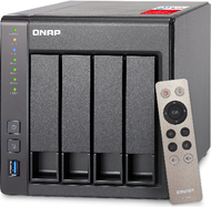 Server NAS QNAP TS-451 +, 2G RAM DDR3L, 4x 2.5/3.5", i zi