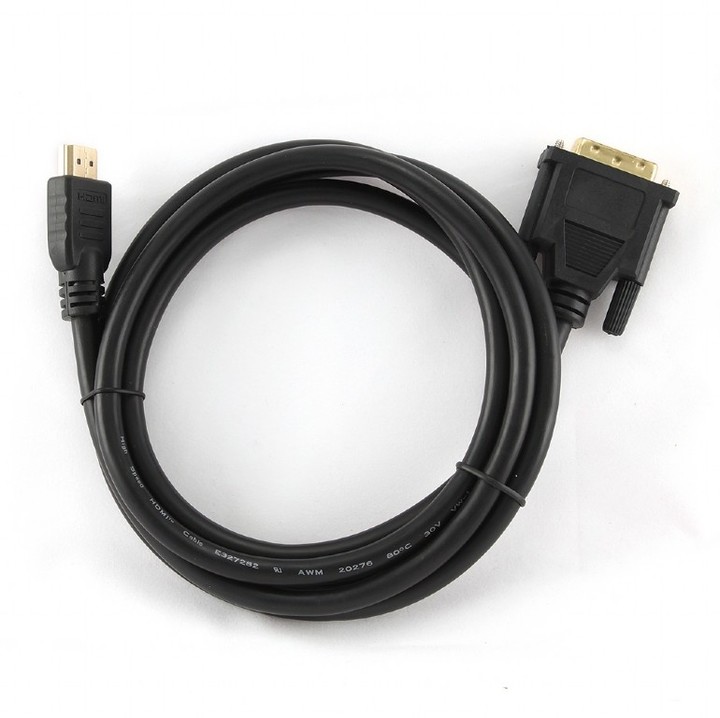 Kabllo Gembird CABLEXPERT, HDMI-DVI 0,5m, 1.3, M/M