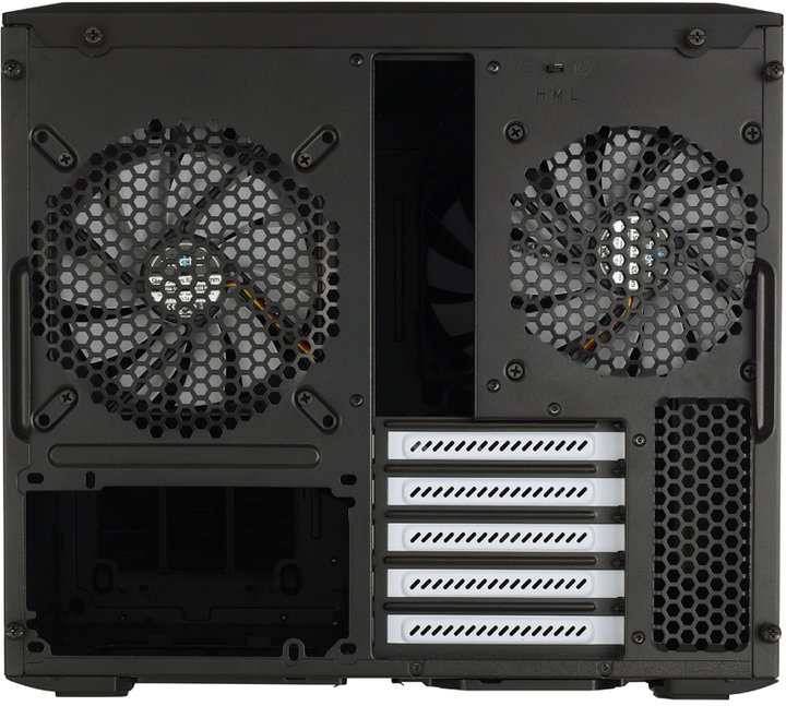 Kasë Fractal Design Node 804, e zezë