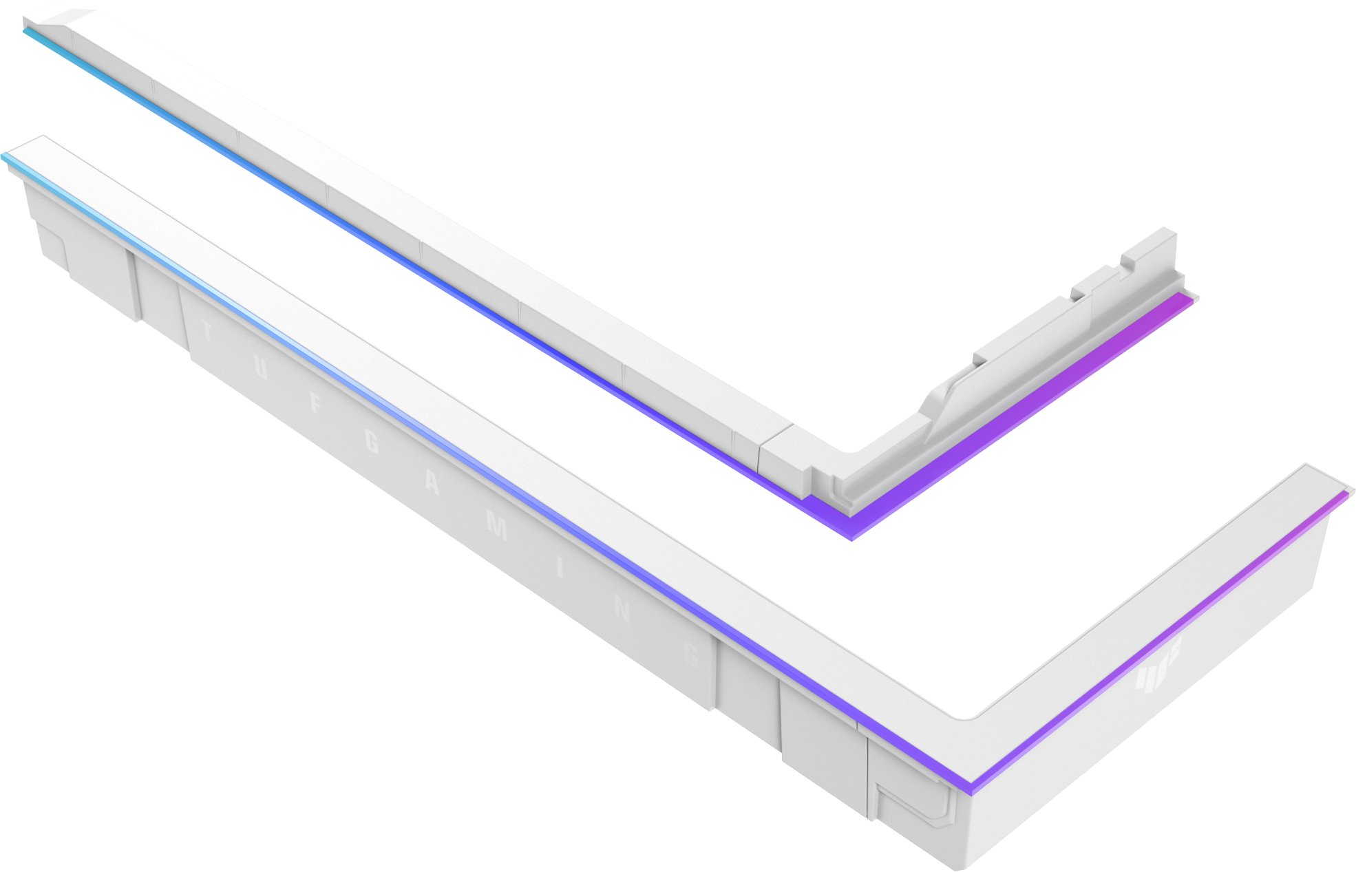 Kit ndriçimi ARGB Asus TUF Gaming GT502 Horizon, magnetik, i bardhë