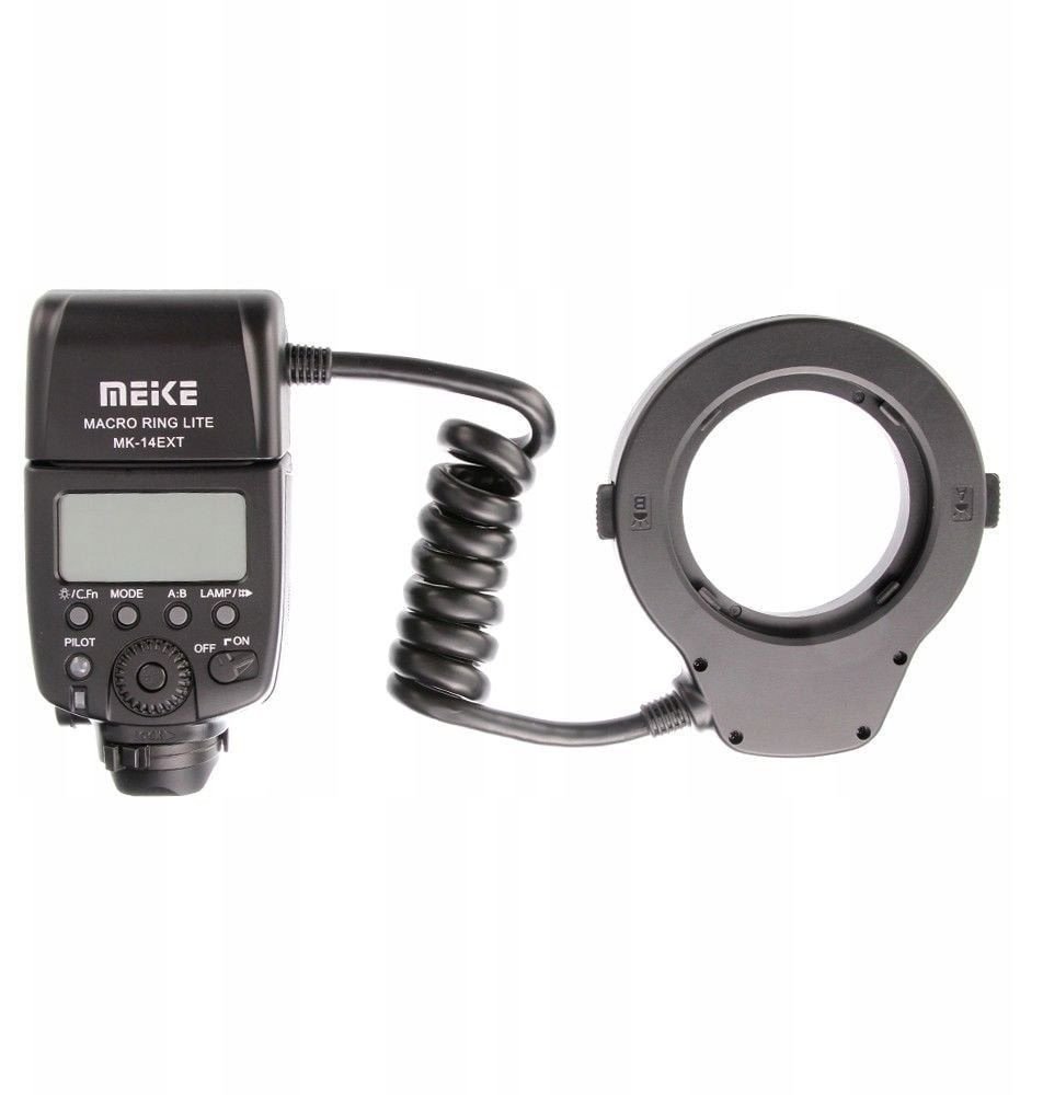 Blic прстенест Meike MK-14EXT, за Canon, црн
