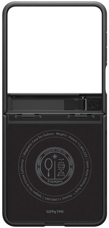 Mbështjellës telefoni Spigen Tough Armor Pro Mag MagSafe për Galaxy Z Flip 7, magnetik, i zi