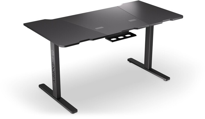 Tavolinë Endorfy Atlas L Electric, e zezë