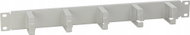 Organizues horizontal kabllosh RAOK 1P G, 1U, metalik, gri