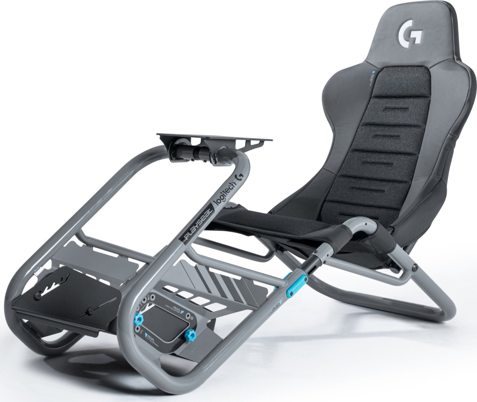 Karrige gaming Playseat Trophy Logitech G Edition, cockpit universal, material ActiFit, e zezë